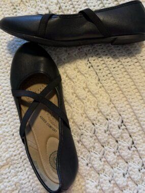 Black Ballet Size 6 Women’s Shoes With Strap